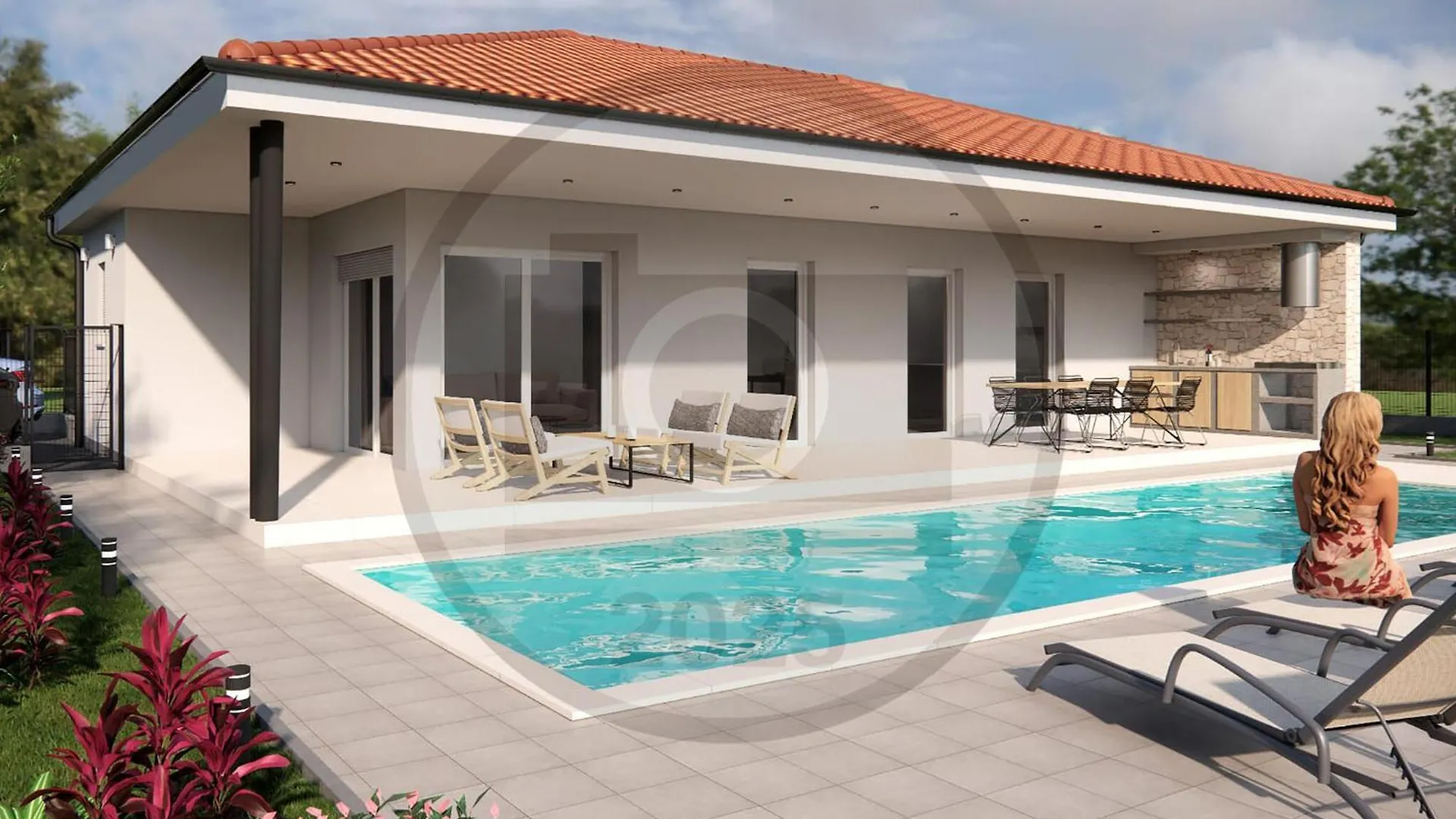 Cozy Home In Zminj With Jacuzzi